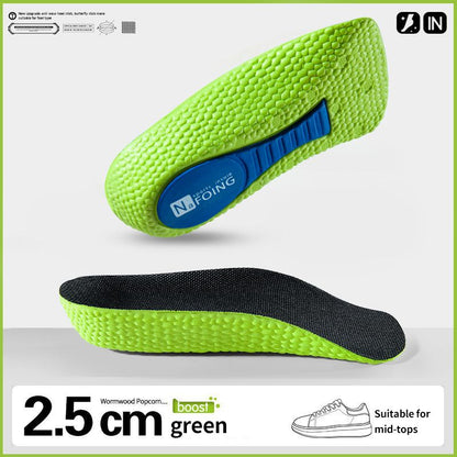 Memory Foam Height Lift Insoles With Arch Support For Men  Women 4