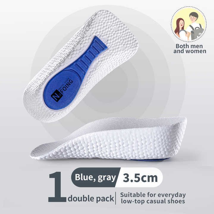 Memory Foam Height Lift Insoles With Arch Support For Men  Women 8