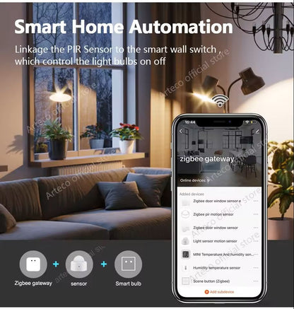Smart Motion Sensor Alarm With ZigBee Integration 5