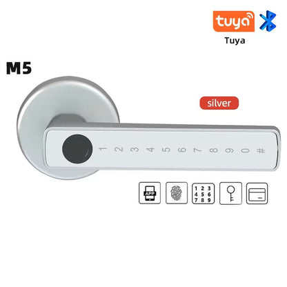 Smart Fingerprint Door Lock With Bluetooth Password And App Control 4