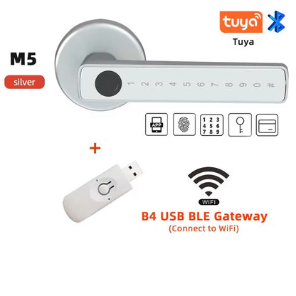 Smart Fingerprint Door Lock With Bluetooth Password And App Control 7