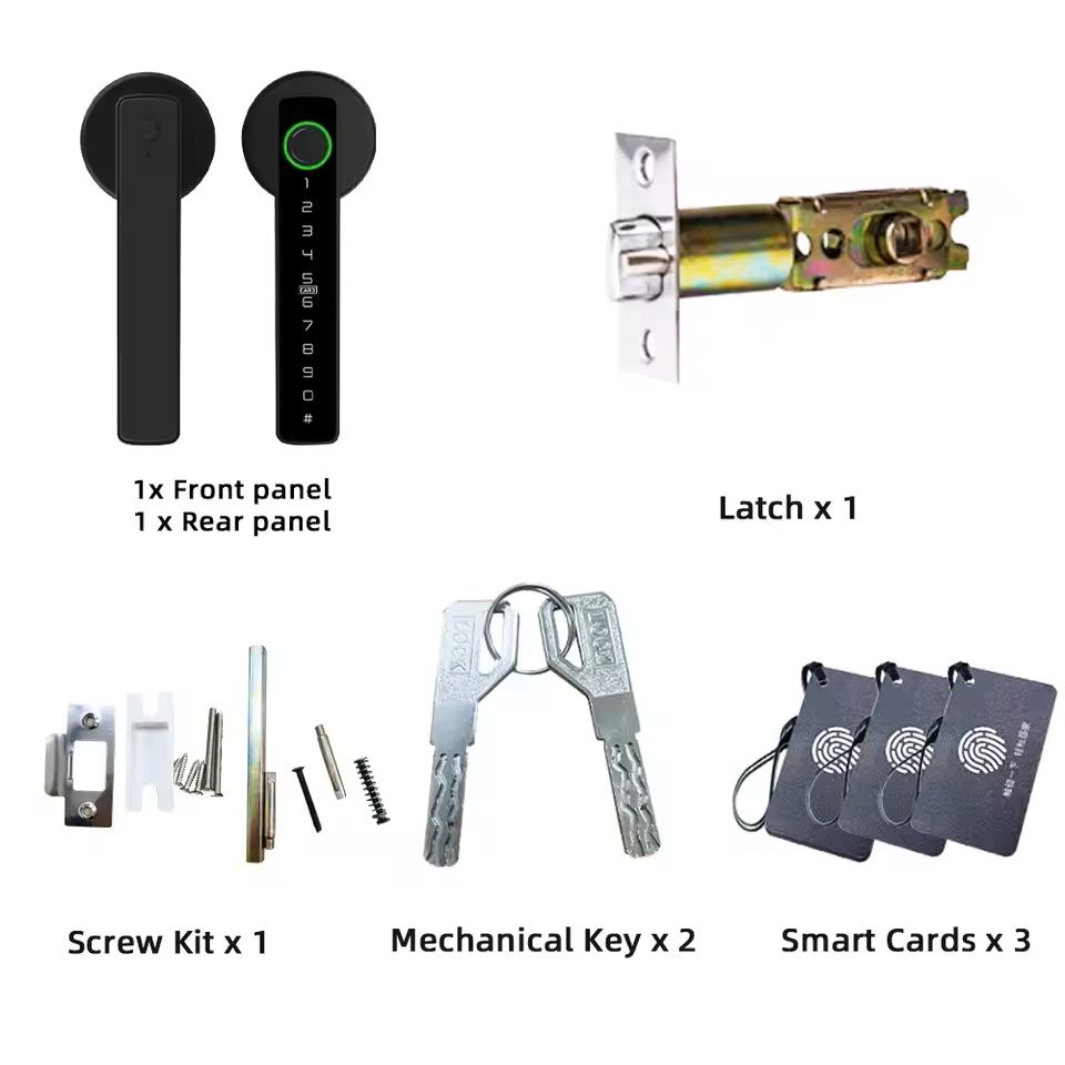 Smart Fingerprint Door Lock With Bluetooth Password And App Control 8