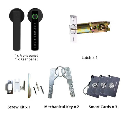 Smart Fingerprint Door Lock With Bluetooth Password And App Control 8