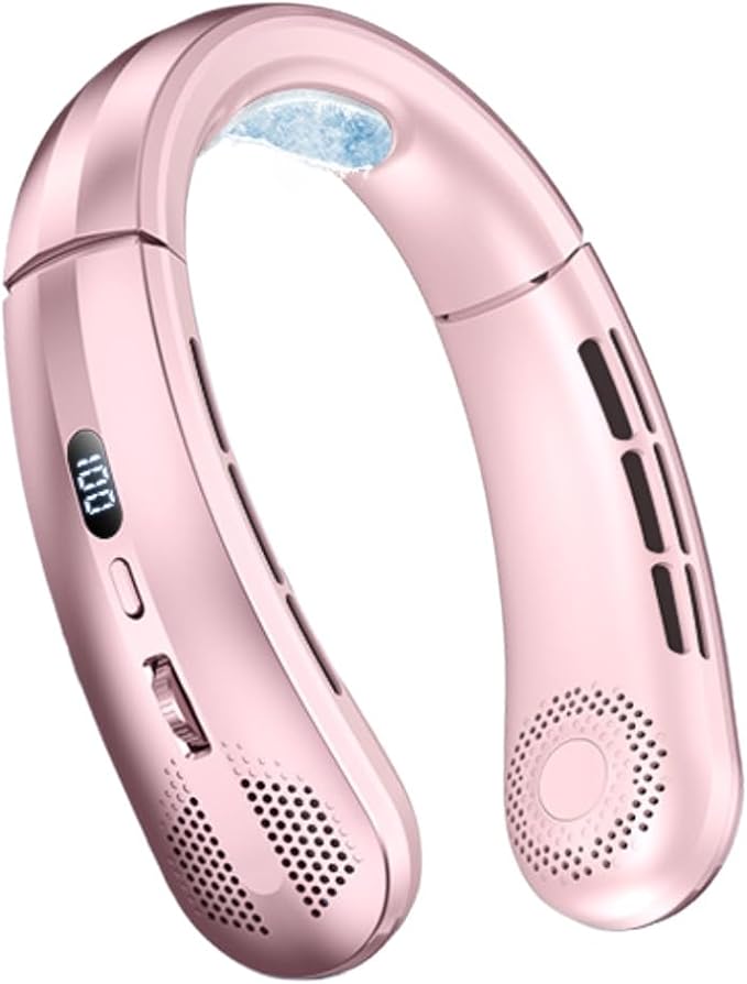 Xiaomi Bladeless Neck Fan  8000mAh Portable Rechargeable Hanging Fan With LED Display  Silent Airfl 13