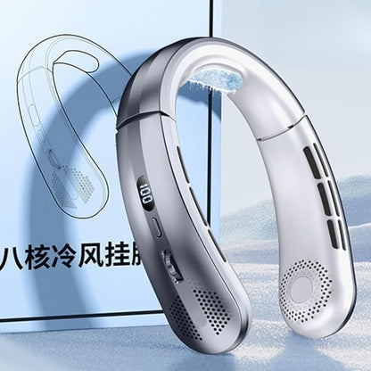 Xiaomi Bladeless Neck Fan  8000mAh Portable Rechargeable Hanging Fan With LED Display  Silent Airfl 11