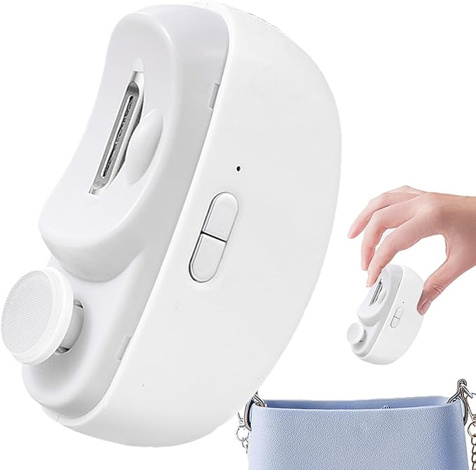 Electric Nail Clippers with LED Light – Automatic Trimmer & Polisher for Babies, Adults & Seniors