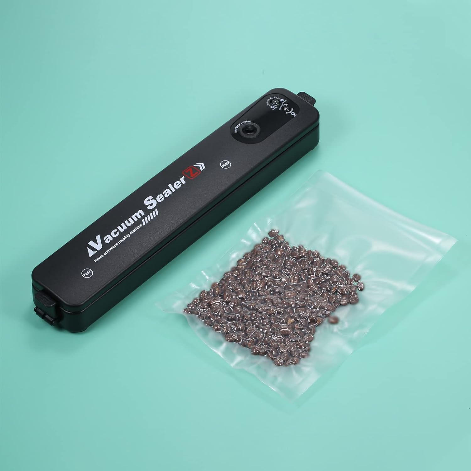 Electric Vacuum Sealing Machine  2025 Black 220V110V Food Saver With Vacuum Bags For Home Food Stor 3