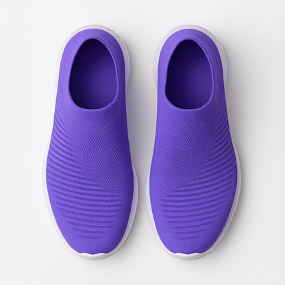 Everyday Comfort Womens SlipOn Sneakers  Lightweight Breathable Flats For AllDay Wear 4