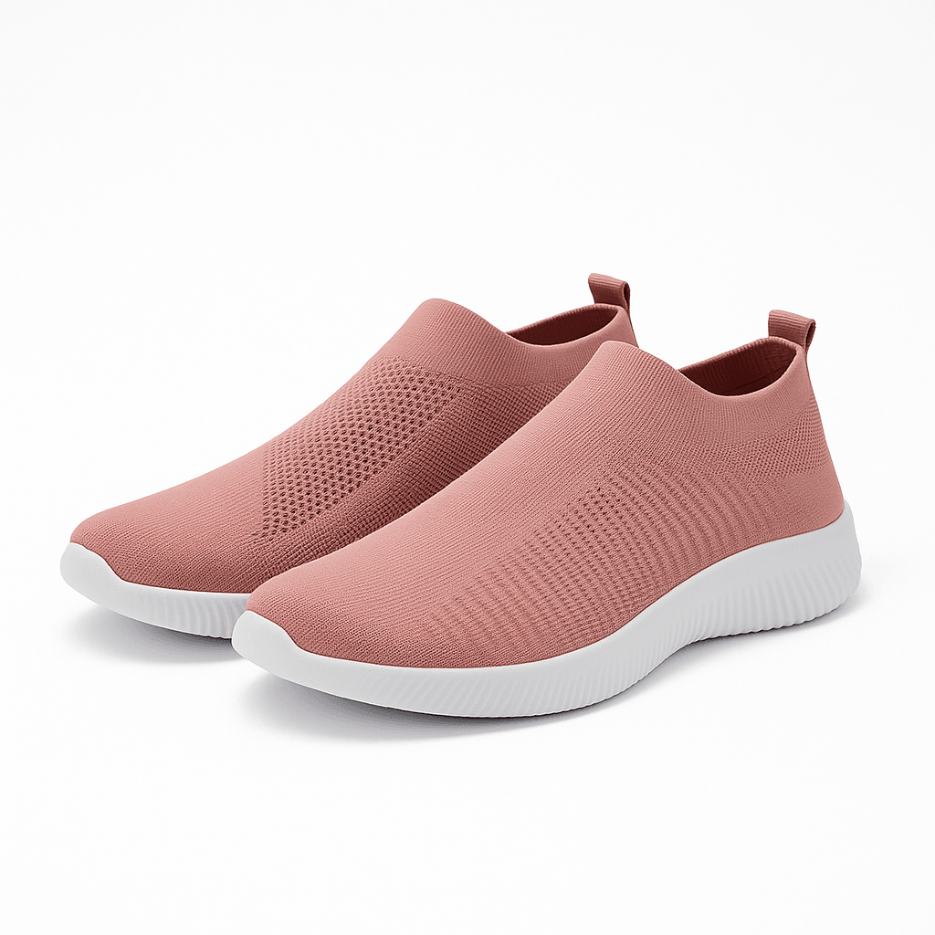 Everyday Comfort Womens SlipOn Sneakers  Lightweight Breathable Flats For AllDay Wear 7