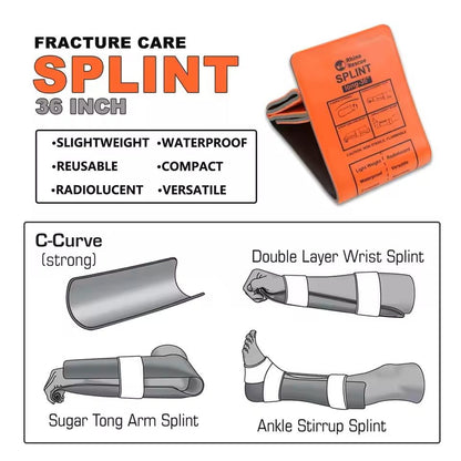 First Aid Camping Splint For Emergency Bone Support 6