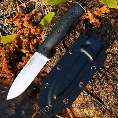 Fixed Blade Outdoor Knife With Micarta Grip And D2 Steel Blade 2