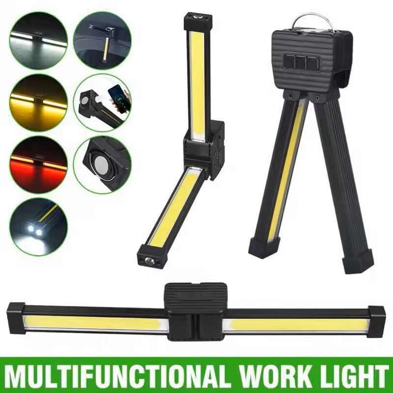 Rechargeable Magnetic LED Flashlight With Folding Design 4