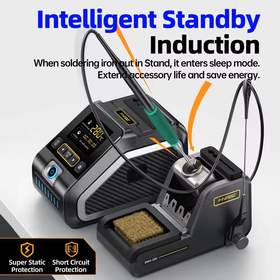 200W Digital Soldering Station With C210 And C245 Handle Compatibility 4