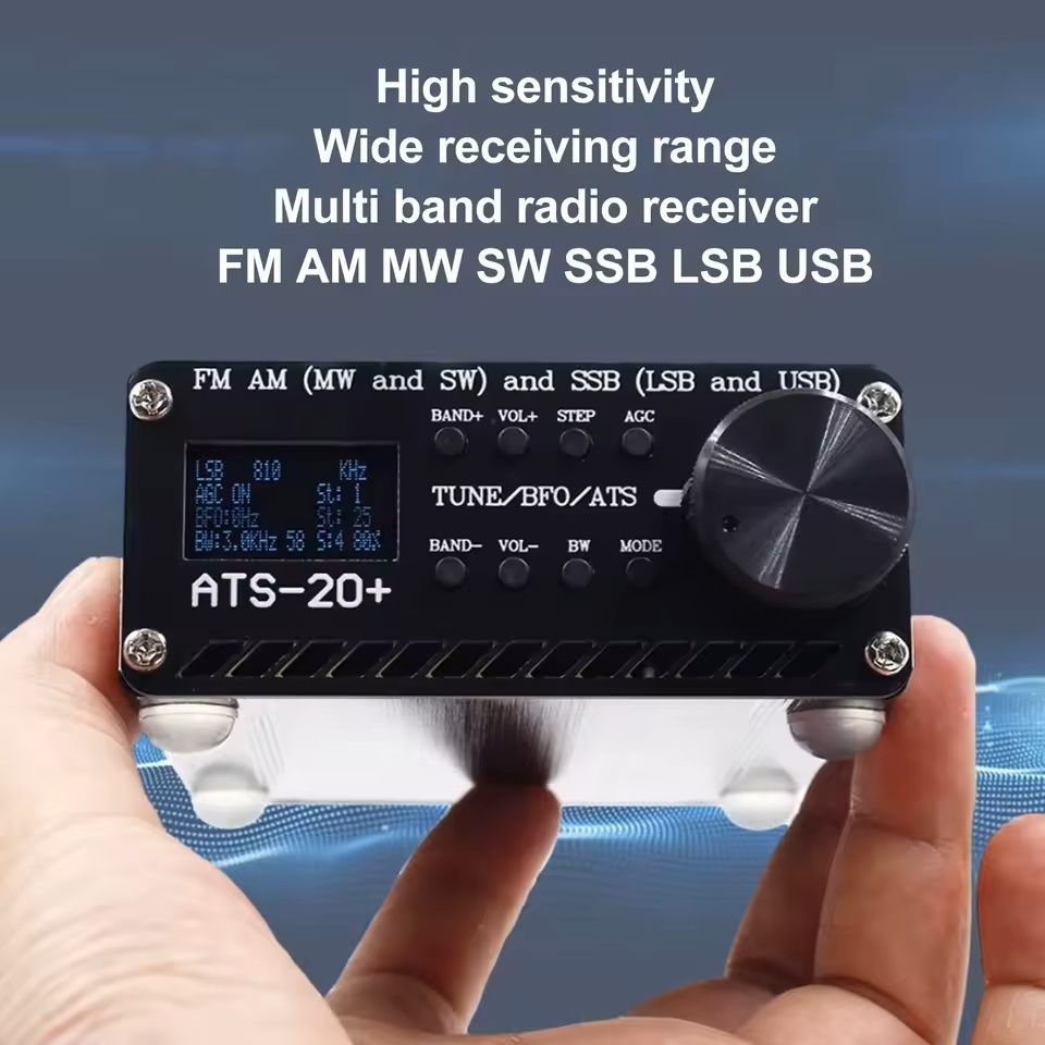 Portable World Band Digital Radio Receiver With EasyTune Display 1