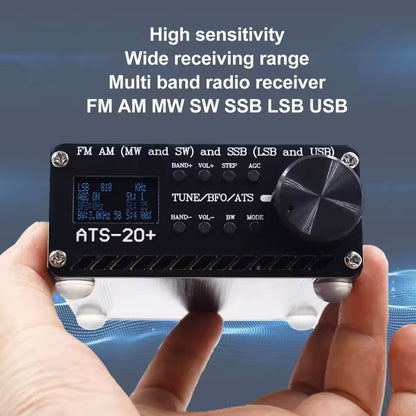 Portable World Band Digital Radio Receiver With EasyTune Display 1