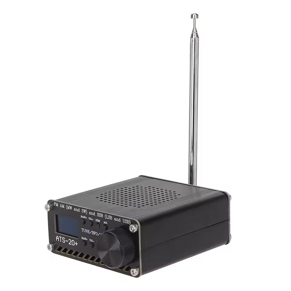 Portable World Band Digital Radio Receiver with Easy-Tune Display