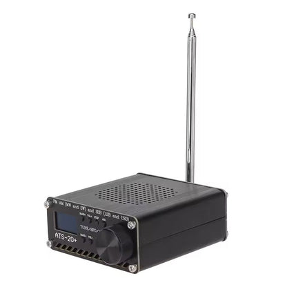 Portable World Band Digital Radio Receiver with Easy-Tune Display