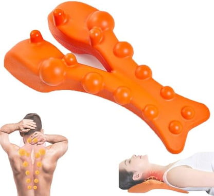 Cervical Neck And Shoulder Relaxer With Upper Back Trigger Point Massage For TMJ And Spine Alignmen 1