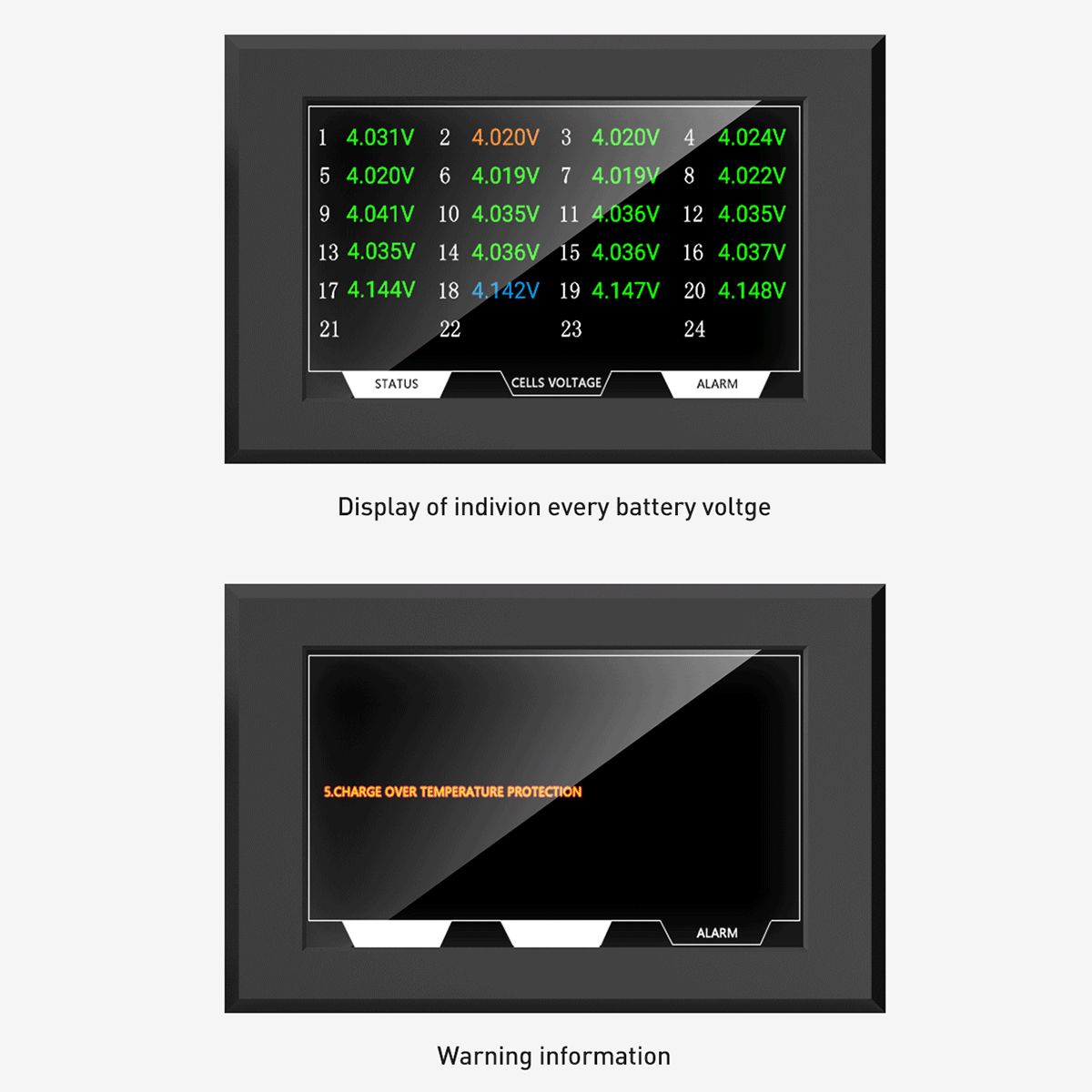 JIKONG BMS Touch Display  43Inch Screen For Smart Battery Monitoring And System Control 3
