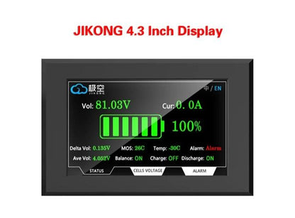 JIKONG BMS Touch Display  43Inch Screen For Smart Battery Monitoring And System Control 1