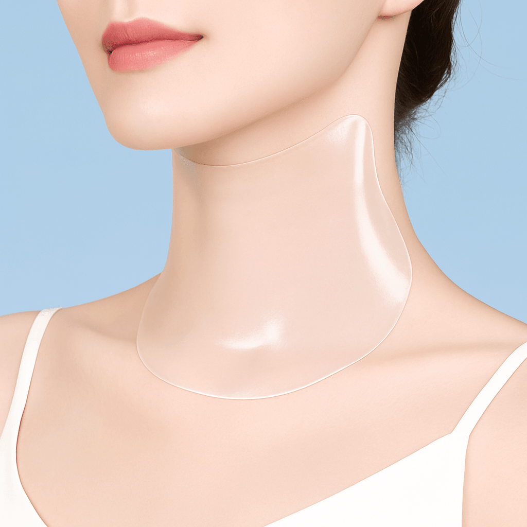 Goat Milk Collagen Neck Mask With Peptides Moisturizing And Firming Skincare Treatment 5PCS 4