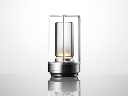 LumaCross Touch Control LED Table Lamp  Rechargeable Night Light For Home Dining  Outdoor Decor 1