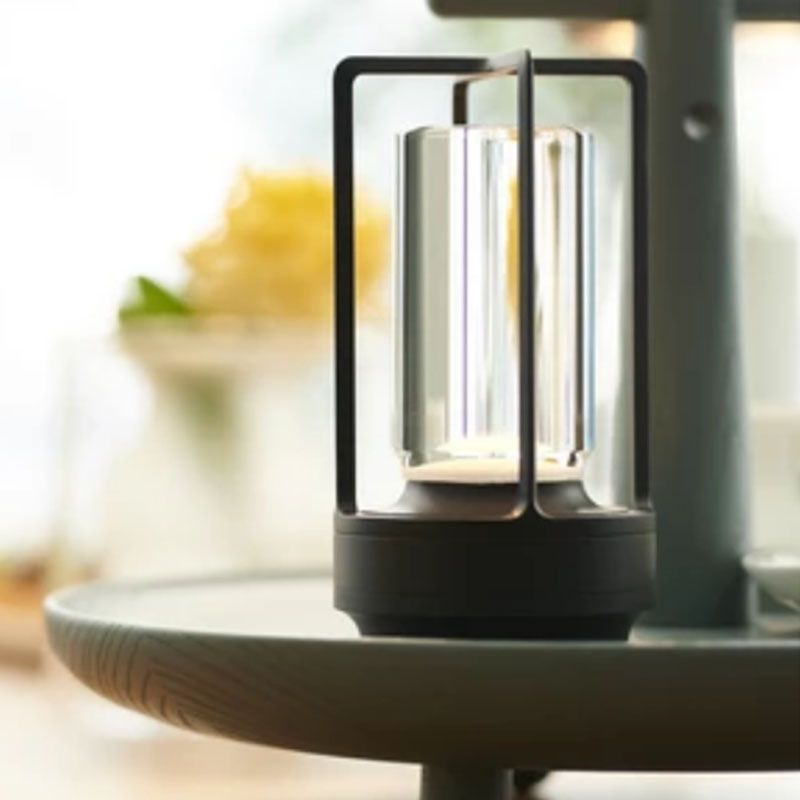 LumaCross Touch Control LED Table Lamp  Rechargeable Night Light For Home Dining  Outdoor Decor 7