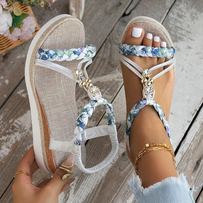 SoleEase Arch Support Wedge Sandals  Comfortable Summer Sandals For Women With Back Strap 3
