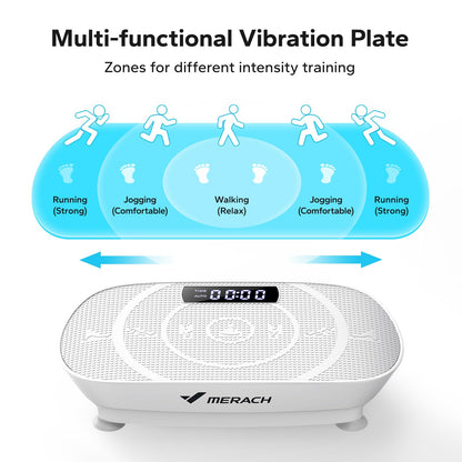 MERACH FitVibe Whole Body Vibration Plate  Exercise Machine For Weight Loss Toning  Home Fitness 3