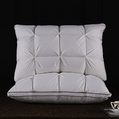CloudRest Luxury Hotel Pillow – Deep Sleep Neck Support Pillow with 990g Filling for All-Season Comfort