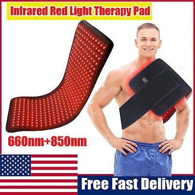 ThermaFlex Infrared Heating Massage Belt  Red Light Therapy Pad For Lumbar  Muscle Pain Relief 1