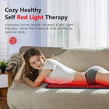 ThermaFlex Infrared Heating Massage Belt  Red Light Therapy Pad For Lumbar  Muscle Pain Relief 3
