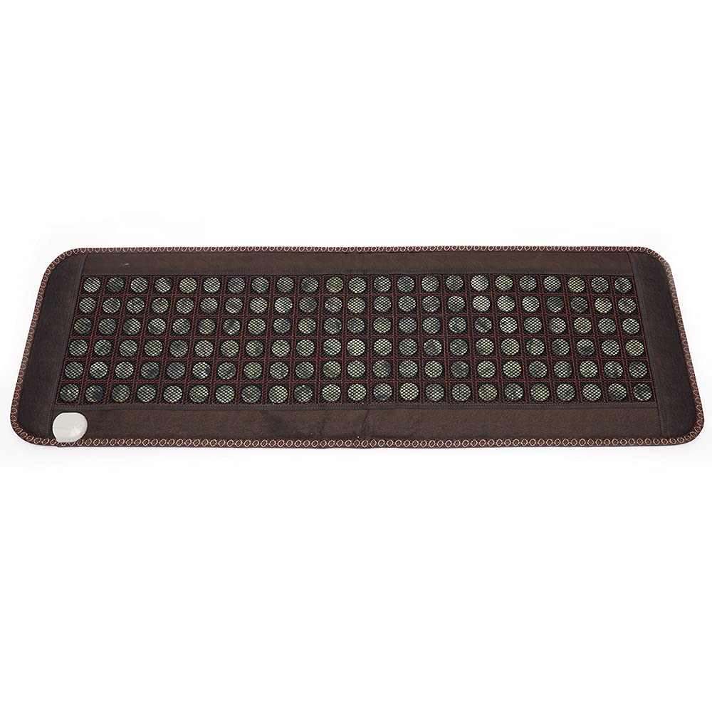 ThermaStone Far Infrared Heating Mat  FullBody Jade And Tourmaline Heat Therapy Pad For Deep Relaxa 3