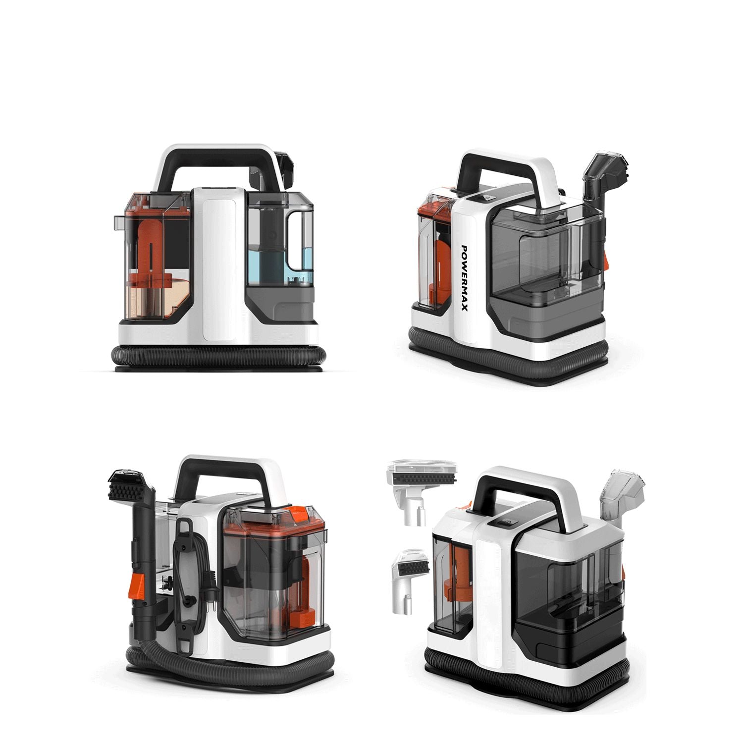 OMESER W05 Portable Carpet  Upholstery Cleaner  750W 15Kpa Suction 4