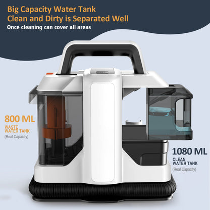 OMESER W05 Portable Carpet  Upholstery Cleaner  750W 15Kpa Suction 1