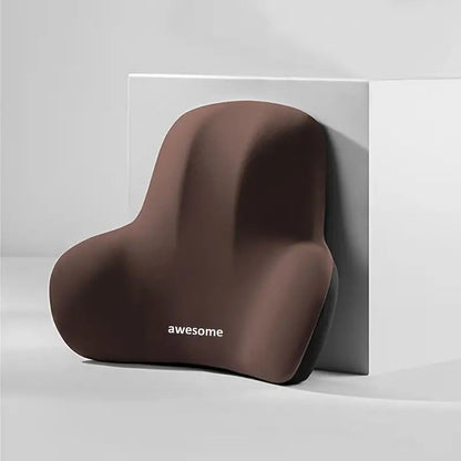 Memory Foam Lumbar Support Pillow  Back Cushion For Office Car Gaming  Postpartum Pain Relief 4