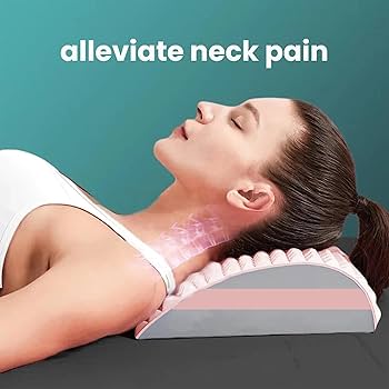 Orthopedic Back Stretcher Pillow  Lumbar Support Massager For Posture Sciatica  Herniated Disc Reli 5