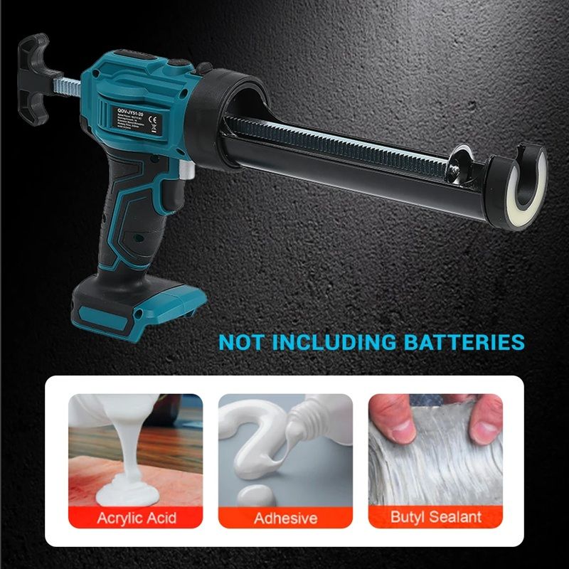 Cordless Electric Caulking Gun  HeavyDuty Sealant Tool For Makita 18V Battery No Battery Included 3