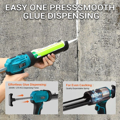 Cordless Electric Caulking Gun  HeavyDuty Sealant Tool For Makita 18V Battery No Battery Included 6