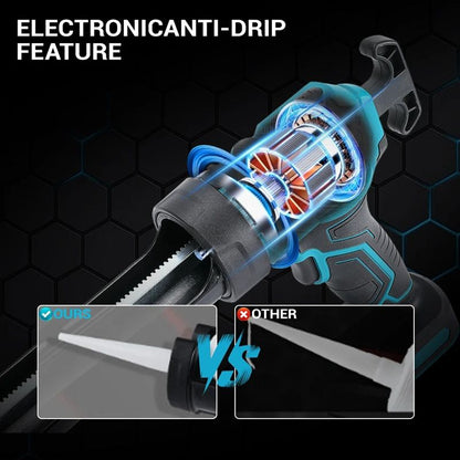 Cordless Electric Caulking Gun  HeavyDuty Sealant Tool For Makita 18V Battery No Battery Included 5