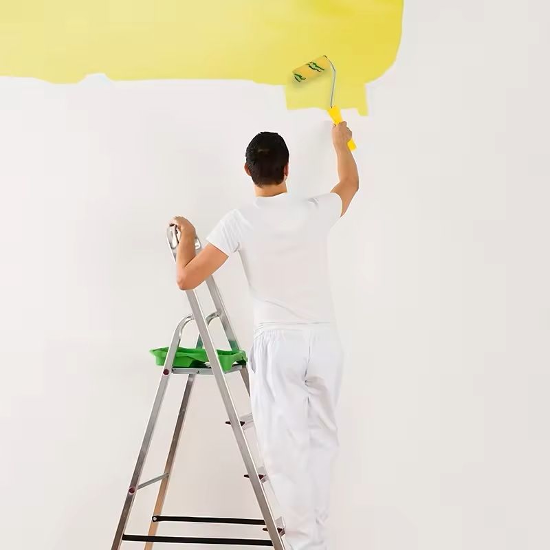 Mini Paint Roller Kit With 60 Reusable Brush Covers 4 In 1