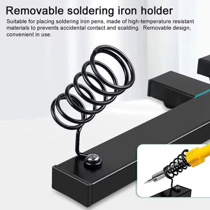 Adjustable PCB Holder With 360 Rotation For Soldering  Assembly 200300mm Range 4