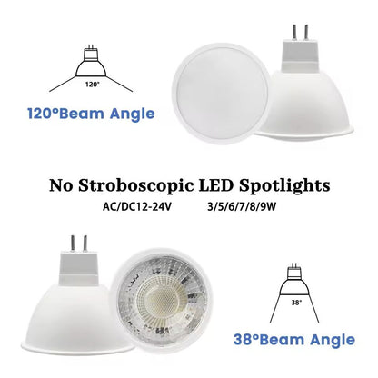 MR16 LED Spotlight Bulb With GU53 Base Per Piece 3W To 8W 3