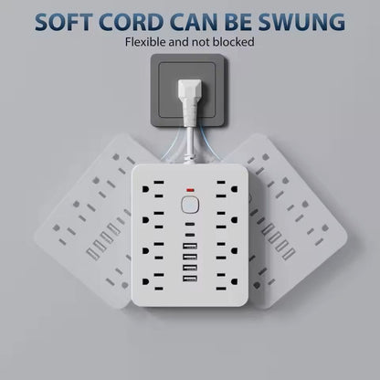 Power Strip With Surge Protection And USB Charging For Home Or Office 3