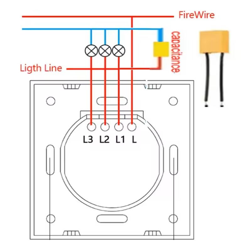 33UF 275VAC Safety Capacitor For Anti Light Flash And Smart Touch Switches 5