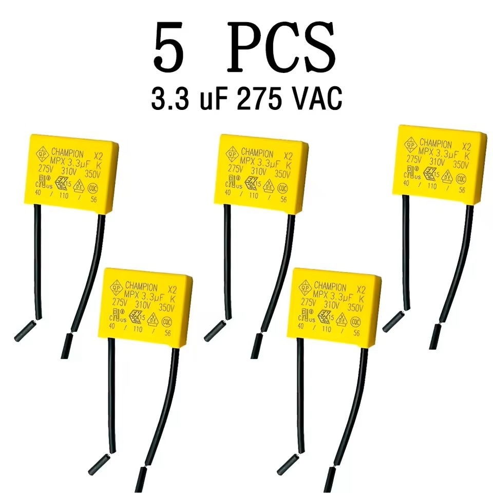 33UF 275VAC Safety Capacitor For Anti Light Flash And Smart Touch Switches 7