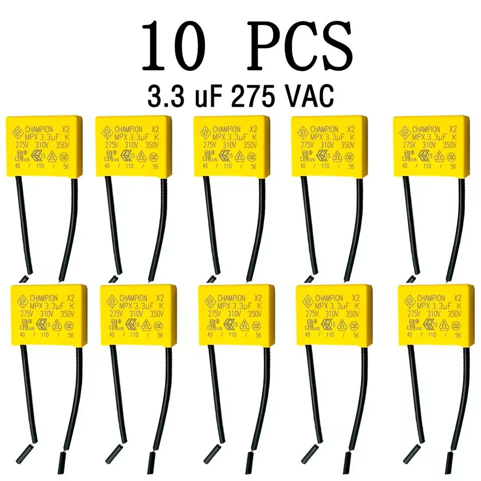 33UF 275VAC Safety Capacitor For Anti Light Flash And Smart Touch Switches 8