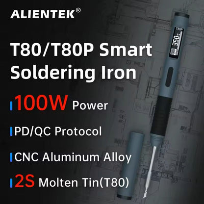 Precision Adjustable Temperature Soldering Tool with Digital Control and Tip Options