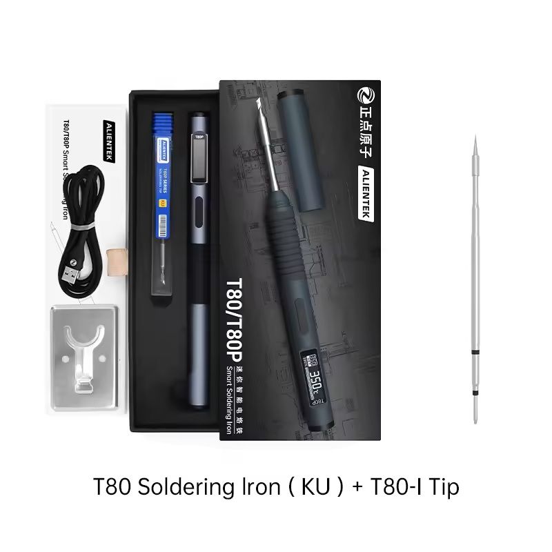 Precision Adjustable Temperature Soldering Tool With Digital Control And Tip Options 8