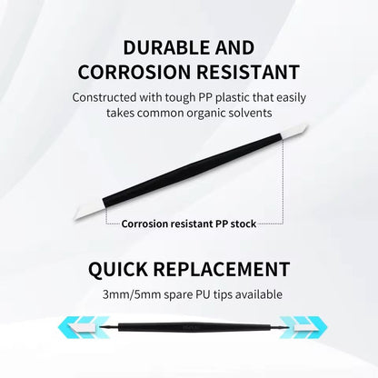 Model Panel Line Eraser Wipe Tool And Refill Heads For DIY Plastic Assembly Kits 4